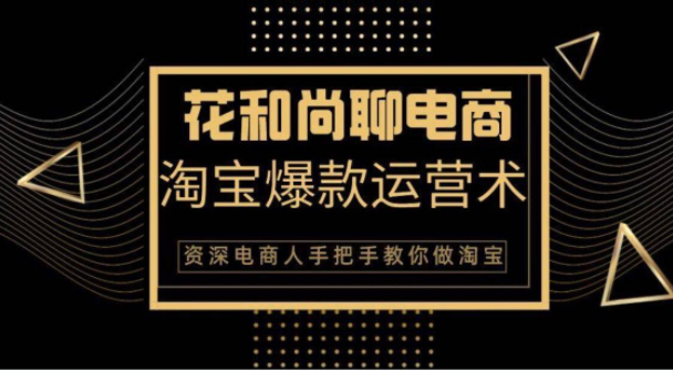 花和尚·天猫淘宝爆款运营实操技术，手把手教你月销万件的爆款打造技巧-灵动共创