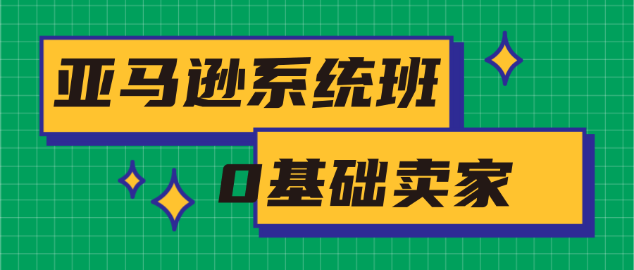 亚马逊系统班，专为0基础卖家量身打造，亚马逊运营流程与架构-灵动共创