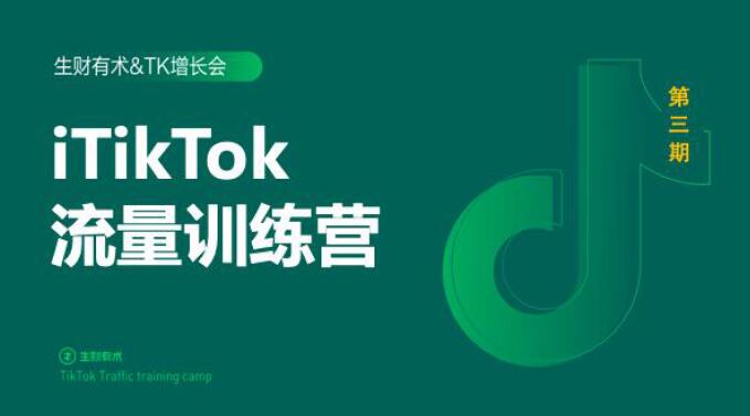 2020最新TikTok流量增长训练营（完结）附PPT-灵动共创