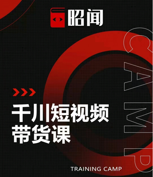 昭闻短视频千川图文带货课，给你一个起点，给起点一个高度-灵动共创