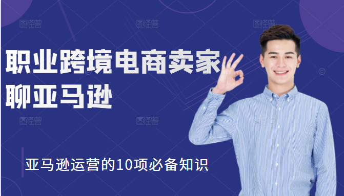 职业跨境电商卖家聊亚马逊：亚马逊运营的10项必备知识，12堂课让你看懂亚马逊运营-灵动共创