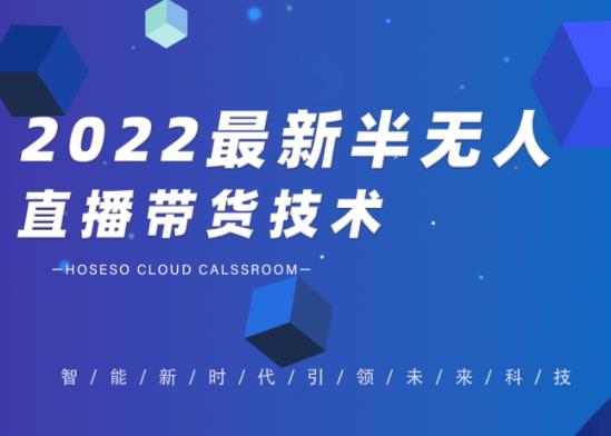 禾兴社·2022最新抖音半无人直播带货技术及卡直播广场玩法，价值699元-灵动共创
