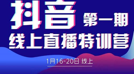 2022美尊学堂-抖音直播线上特训营价值4980元-灵动共创
