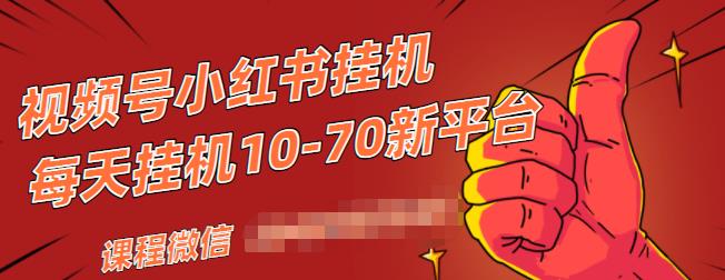 视频号小红书抖音挂机项目，小白无脑操作，按照要求来，单号每天几十米-灵动共创