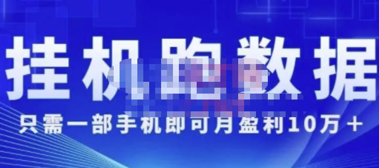 猎人电商:挂机数跑‬据，只需一部手即机‬可月盈利10万＋（内玩部‬法）价值4988元-灵动共创