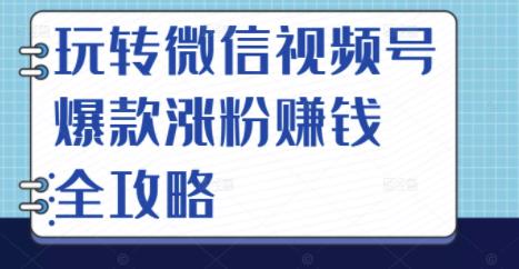玩转微信视频号爆款涨粉赚钱全攻略，让你快速抓住流量风口，收获红利财富-灵动共创