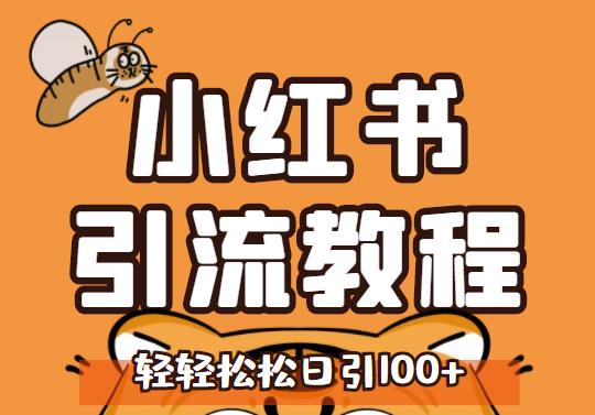 小红书运营引流全系列课程，每天引流100精准粉-灵动共创