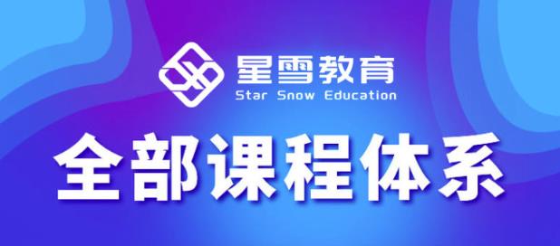 星雪教育淘系高级班，更全的运营提升方案，零基础由浅入深，店铺最新玩法-灵动共创