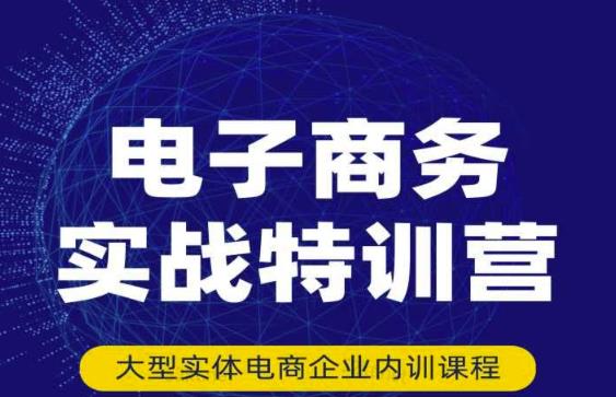 民赛电气内部出品：电子商务实战特训营，全方位带你入门电商，308种方式玩转电商-灵动共创