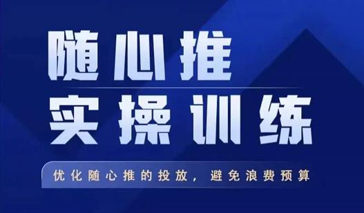 飞哥·随心推实操训练，优化随心推投放，避免浪费预算-灵动共创