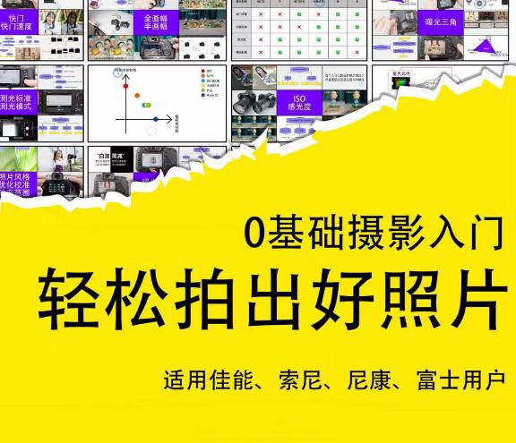 0基础摄影入门，轻松拍出好照片（适用佳能、索尼、尼康、富士用户）-灵动共创