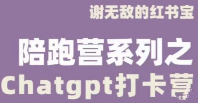 谢无敌ChatGPT打卡营，教你更好地使用ChatGPT来提高工作效率-灵动共创