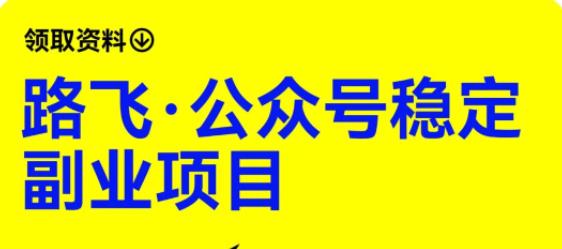 路飞·公众号稳定副业项目，你只要无脑去推广，粉丝和收入，自然就来了-灵动共创