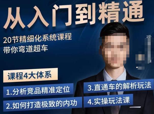 龙一·从入门到精通拼多多运营系列课，0-100的运营实操技巧，精细化系列课程带你弯道超车-灵动共创