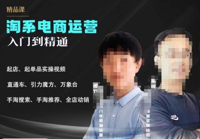 2023手淘搜索实操课+体系化课程，​起店起单品实操视频课程-灵动共创