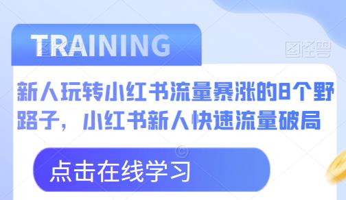 新人玩转小红书流量暴涨的8个野路子，小红书新人快速流量破局-灵动共创