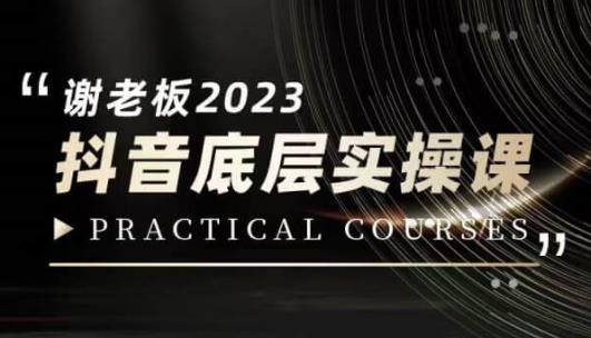 蟹老板·2023抖音底层实操课，打造短视频的底层认知-灵动共创