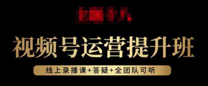 视频号运营提升班：视频号起号逻辑，视频号选品技巧及带货-灵动共创