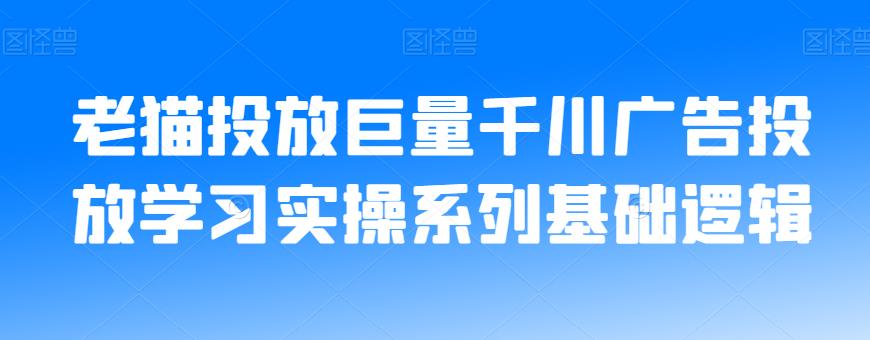 老猫投放巨量千川广告投放学习实操系列基础逻辑-灵动共创