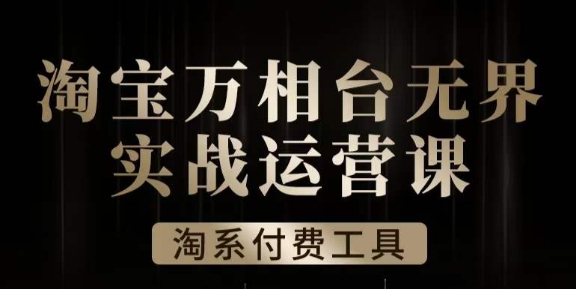 沧海·淘系万相台无界实战运营课，万相台无界实操全案例解析-灵动共创