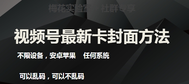 梅花实验室社群最新卡封面玩法3.0，不限设备，安卓苹果任何系统-灵动共创
