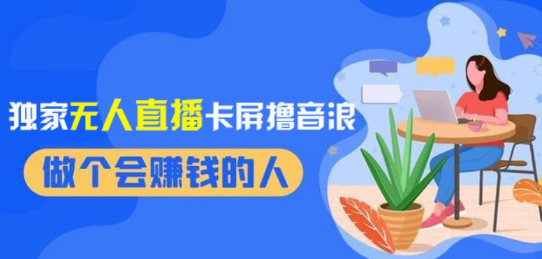 2024独家无人直播卡屏撸音浪，12月新出教程，收益稳定，无需看守，轻松上手日入1000+【揭秘】-灵动共创