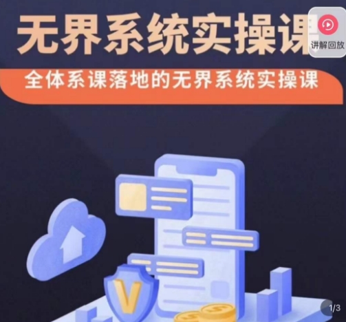 老衲·无界系统实操课，全体系落地无界改版后选择、出价、高投产做付费引流-灵动共创