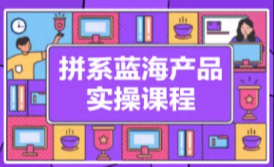 拼系冷门蓝海产品实操课程，从注册店铺到选品上架到流量维护环环相扣-灵动共创