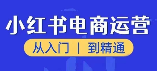 小红书电商运营课，从入门到精通，带你抓住又一个赚钱风口-灵动共创
