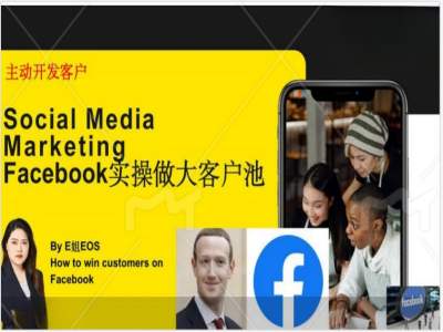 Facebook实操做大外贸客户池，实现高效转化客户/打造Facebook账号/如何引流到私域等-灵动共创
