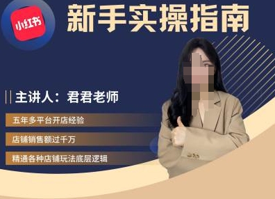 君君-小红书电商从入门到精通，新手实操指南-灵动共创