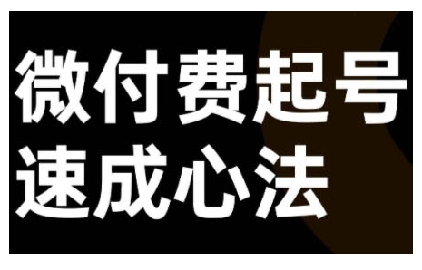 微付费起号速成课，视频号直播+抖音直播，微付费起号速成心法-灵动共创