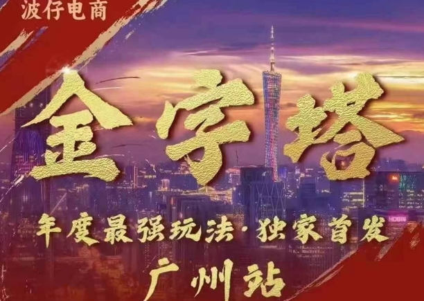 波仔电商·线下课ppt-10月30号，金字塔玩法 3天极速起量，88页ppt，3天起量!-灵动共创