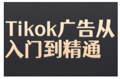Tiktok Ads实操教程，Tiktok广告从入门到精通-灵动共创