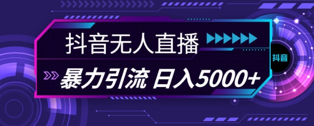 抖音快手视频号全平台通用无人直播引流法，利用图片模板和语音话术，暴力日引流100+创业粉【揭秘】-灵动共创