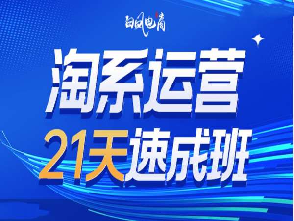 淘系运营21天速成班35期，年前最后一波和2025方向-灵动共创
