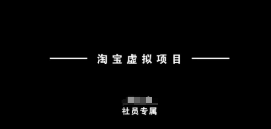 淘宝虚拟项目，从理论到实操，新手也能快速上手-灵动共创
